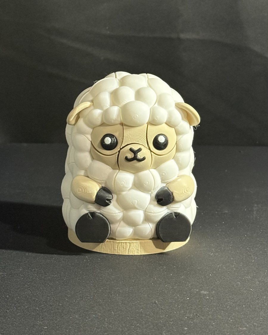 Wooly Build sheep puzzle